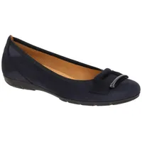 Gabor Klassische Ballerinas für Damen, blau, 41 EU /