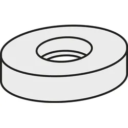 Pramet Wendeplatten-Unterlegscheibe ISO SRN 16T3MO:GJ11 Brutto-G.6,85g Farbe Silber