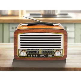LTC 102UBT Retro-Radio braun
