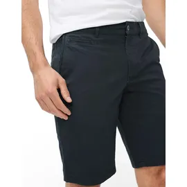 Brax Bermudas "Style BALU", Herren, Gr. 35, Normalgrößen, schwarz (navy), Web, 100% Leinen, Hosen Bermudas