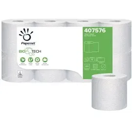 PAPERNET Toilettenpapier Bio Tech 2-lagig 8 Rollen