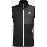Ortovox Herren Fleece Weste - XXL - black raven
