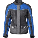 Gms GMS-Moto Twister Neo, Textiljacke wasserdicht Damen - Schwarz/Grau/Blau - 3XL