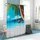 Relaxdays Duschvorhang Tropical 180 x 200 cm mehrfarbig