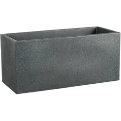 Scheurich C-Cube Long 60, Pflanzgefäß / Blumentopf / Pflanzkübel, hergestellt mit recyceltem Kunststoff, 10 Jahre Garantie