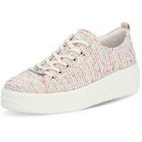 REMONTE Damen Low-Top Sneaker D1C03, Frauen Halbschuhe,lose Einlage,Freizeitschuhe,Turnschuhe,Laufschuhe,schnürschuhe,schnürer,Multi (90),38 EU - 38 EU