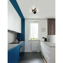 Nova Luce Pielo Deckenleuchte G9 4-flammig Gold/Weiß