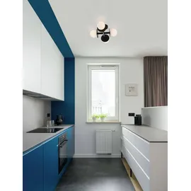 Nova Luce Pielo Deckenleuchte G9 4-flammig Gold/Weiß