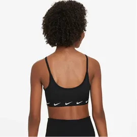 Nike Dri-FIT One Sport-BH Mädchen 010 black/white M 137-146 cm