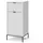Vicco Midischrank Eliza Weiß 40 x 87 cm mit Tür und Schublade