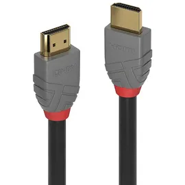 Lindy HDMI-Kabel 5 m Schwarz/Grau/Rot