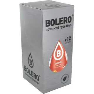 Bolero Drinks Getränkepulver, 12 x 9 g Sachets, Pfirsich