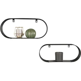 Mirrors and More Joyce Wandregal 38 x 18 x 10 cm Schwarz