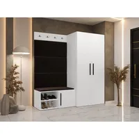 Mirjan24 Garderoben-Set Medi I 84 x 42 cm Braun