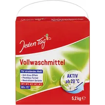 Jeden Tag Waschmittel Pulver 80 WL