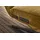 KAWOLA Relaxliege ALINA Cord 360° drehbar 80 x 100 x 200 cm Gelb mit Kissen