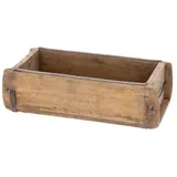 Novaliv Holzkiste Vintage 30 x 15 x 10 cm 1-tlg. braun