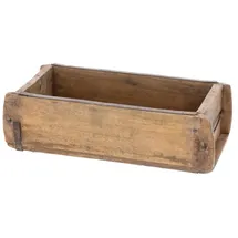 Novaliv Holzkiste Vintage 30 x 15 x 10 cm 1-tlg. braun