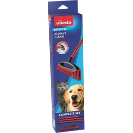 Vileda Staubbesen Always Clean Pet Pro rot
