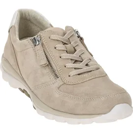 Gabor rollingsoft oasi Damen Sneaker, Frauen Halbschuhe,schnürschuhe,schnürer,straßenschuhe,Strassenschuhe,Sportschuhe,oasi/Weiss,39 EU / 6 UK