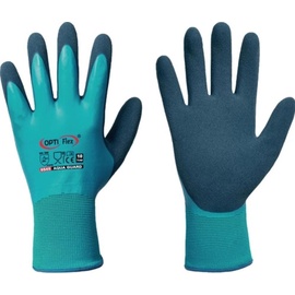Opti Flex Handschuhe Aqua Guard Gr.11 blau EN 388 PSA II PA m.Latex/Latex Kat.II