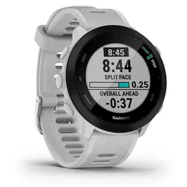 Garmin Forerunner 55 mit Silikon-Wechselarmband weiß