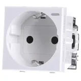 BTicino Schuko-Steckdose 2-modulig Weiß 1 St.