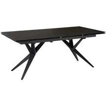 MID.YOU Esstisch 95 x 76 x 180 cm schwarz