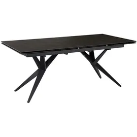 MID.YOU Esstisch 95 x 76 x 180 cm schwarz