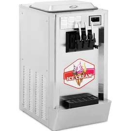 Royal Catering Softeismaschine Silber 23 l