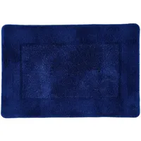 Rhomtuft Badteppich Versailles Blau 90 x 60 cm