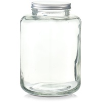 Zeller Vorratsglas, Glas/Metall, transparent, 0.1 x 20 x 29.5 cm