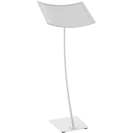 update displays Infoständer Konkav silber DIN A3 29,5 x 29,5 x 109,0 cm, 1 St.