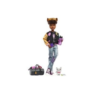 Monster High Clawd Wolf Puppe - mit Gargoyle-Bulldogge als Haustier und Zubehör