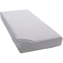 Estella Spannbettlaken Zwirnjersey 6900 90 x 200 - 120 x 220 cm platin
