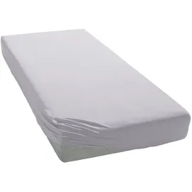 Estella Spannbettlaken Zwirnjersey 6900 90 x 200 - 120 x 220 cm platin
