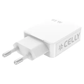 CELLY SLIMTC2C65WWH 65W USB-C Ports), Schnellladen