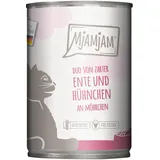 MjAMjAM DUO von Ente & Hühnchen an Möhrchen 24 x 400 g