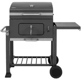 Holzkohlegrill Smoker Grill Grillwagen Thermometer Temperaturregulierung