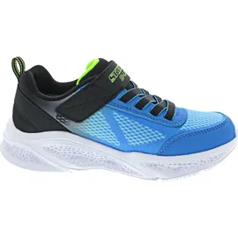 SKECHERS Meteor Lights Kinder Schwarz/Blau 30