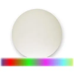 Leuchtobjekt outdoor KUGEL 30cm mit RGB LED Modul - Wireless Charging - Fernbedienung