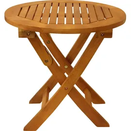 DEGAMO Beistelltisch Ø 48 x 45 cm Braun