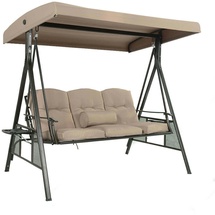 Home Deluxe Descanso beige 3-Sitzer mit Abdeckung