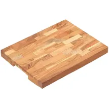 vidaXL Hackblock Holz 1 40 x 30 x 4 cm Braun