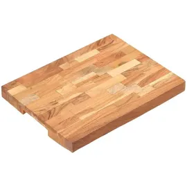 vidaXL Hackblock Holz 1 40 x 30 x 4 cm Braun