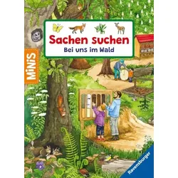 RAVENSBURGER46240 Ravensburger Minis: Sachen suchen Bei uns im Wald