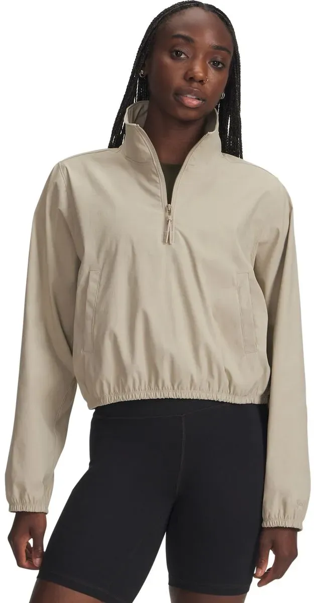 Under Armour Unstoppable Wvn Half Zip brown black (299-001) M