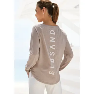 ELBSAND Longsleeve Damen taupe Gr.M (38)