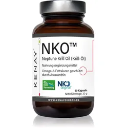 Kenay NEPTUNE KRILL OIL NKOTM Kapseln zur Förderung der Hirnzellenfunktion 60 KAP