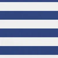 vidaXL Balkonsichtschutz Oxford-Gewebe 90 x 400 cm weiß/blau